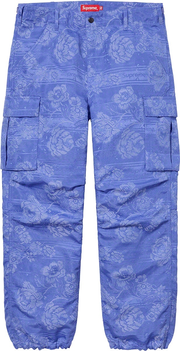 Floral Tapestry Cargo Pant view 4